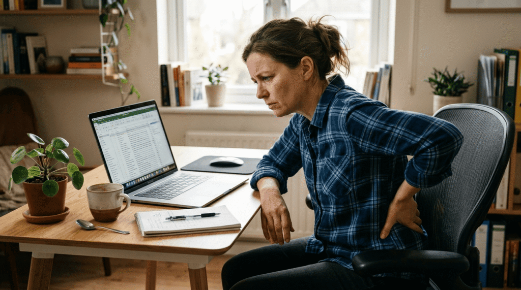 low back pain relief feels stuck